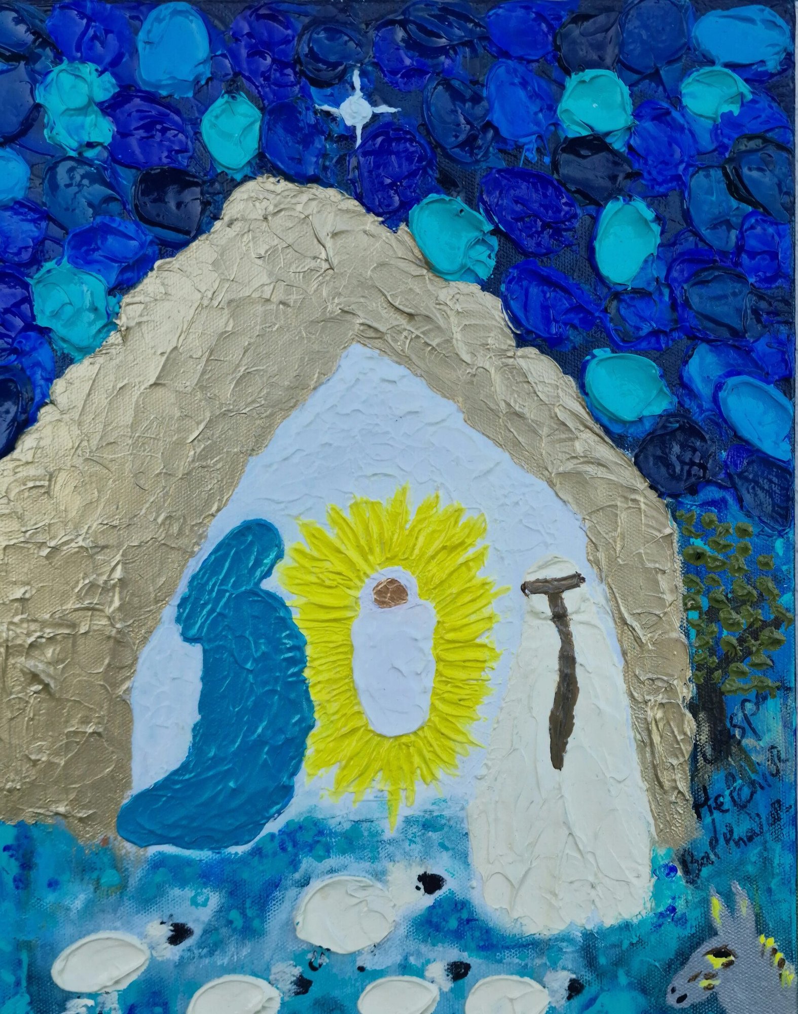 La naissance de Jésus · Venice Voisin
